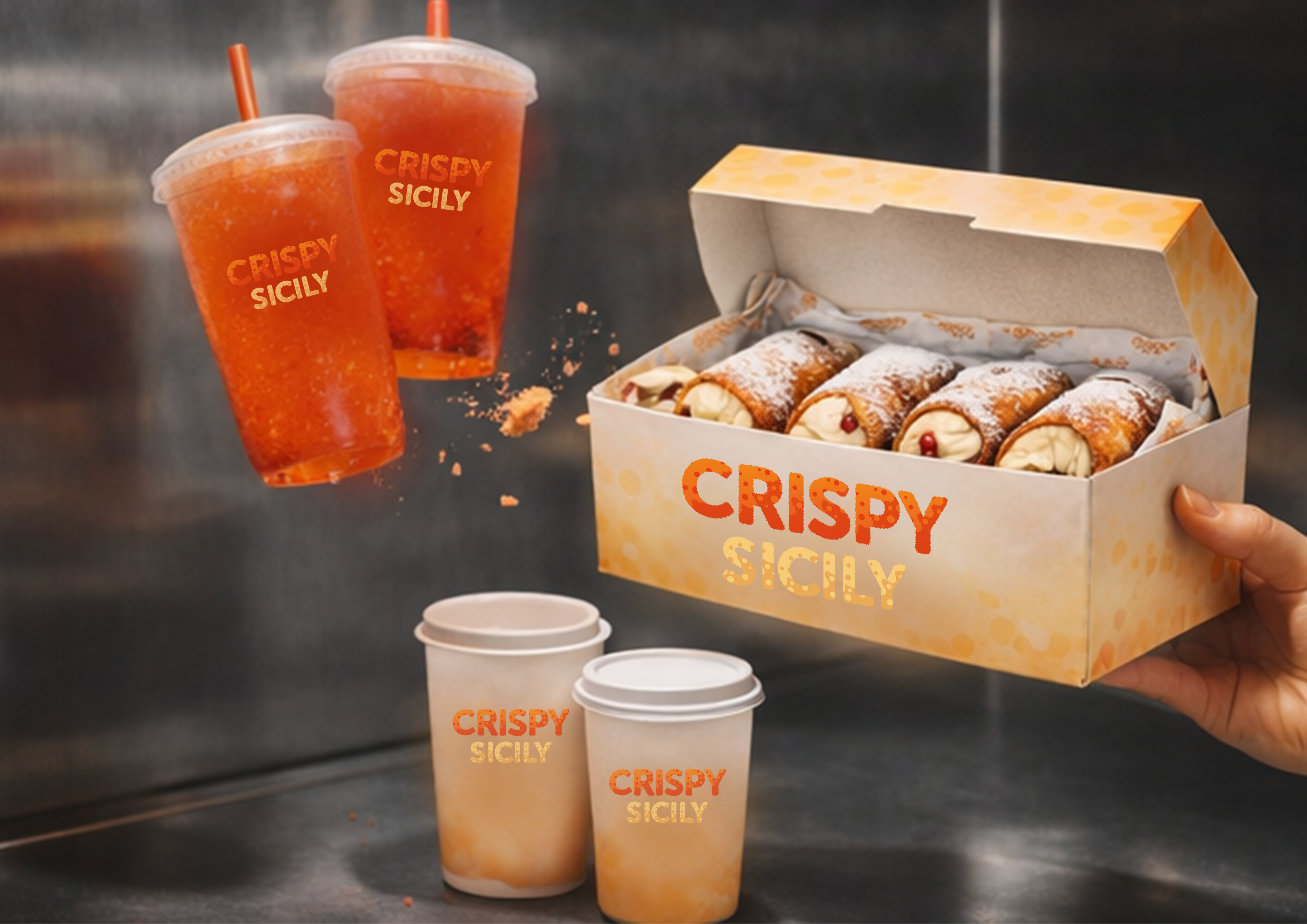 Crispy Sicily — Sweet Packaging