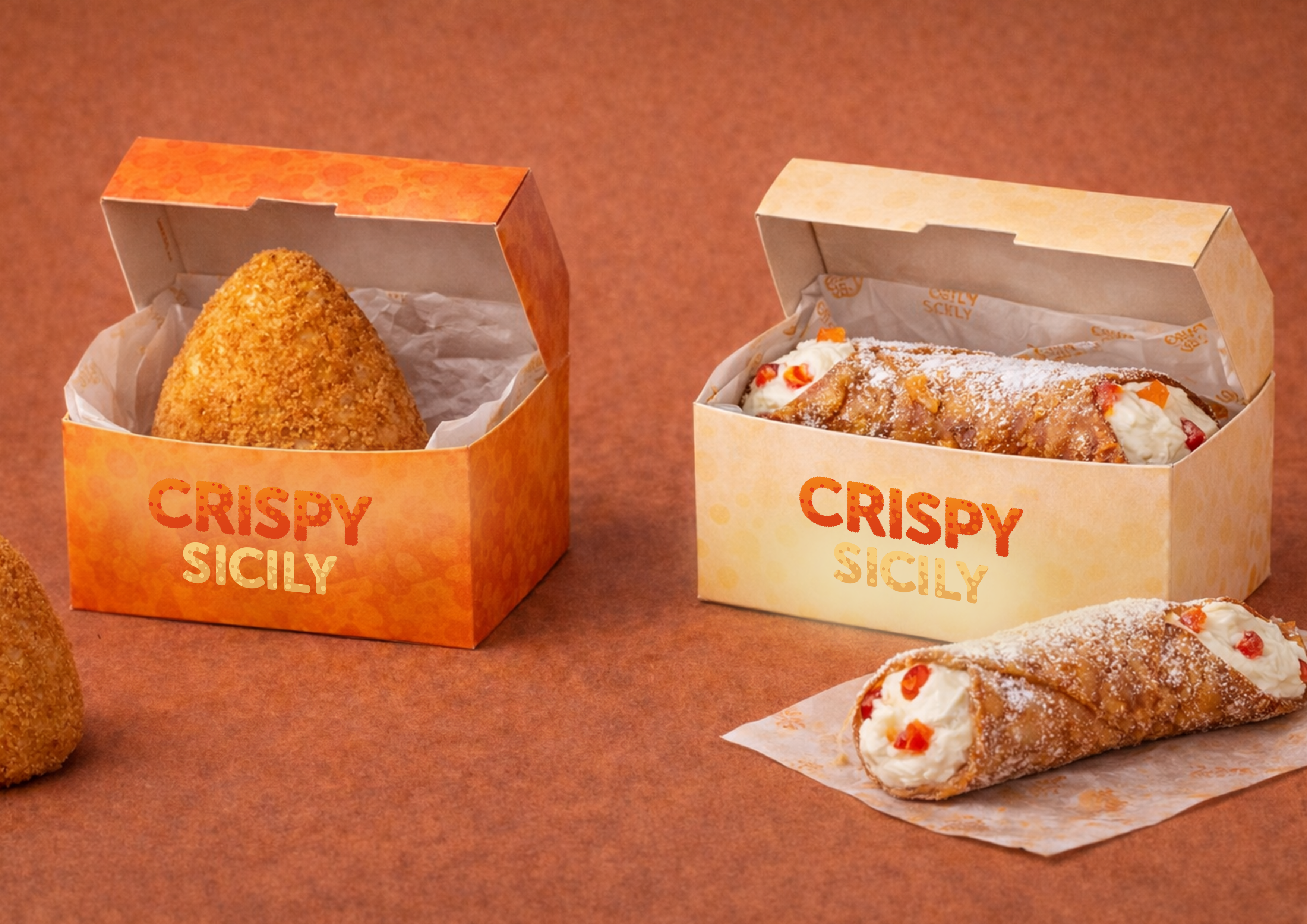 Crispy Sicily — Single Piece Packaging